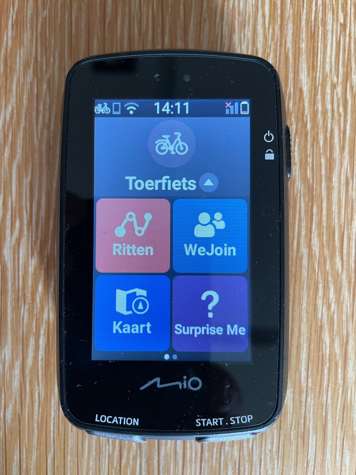 Mio Cyclo Discover Pal GPS Tour Computer, Fietsen en Brommers, Fietsaccessoires | Fietscomputers, Zo goed als nieuw, GPS, Ophalen of Verzenden