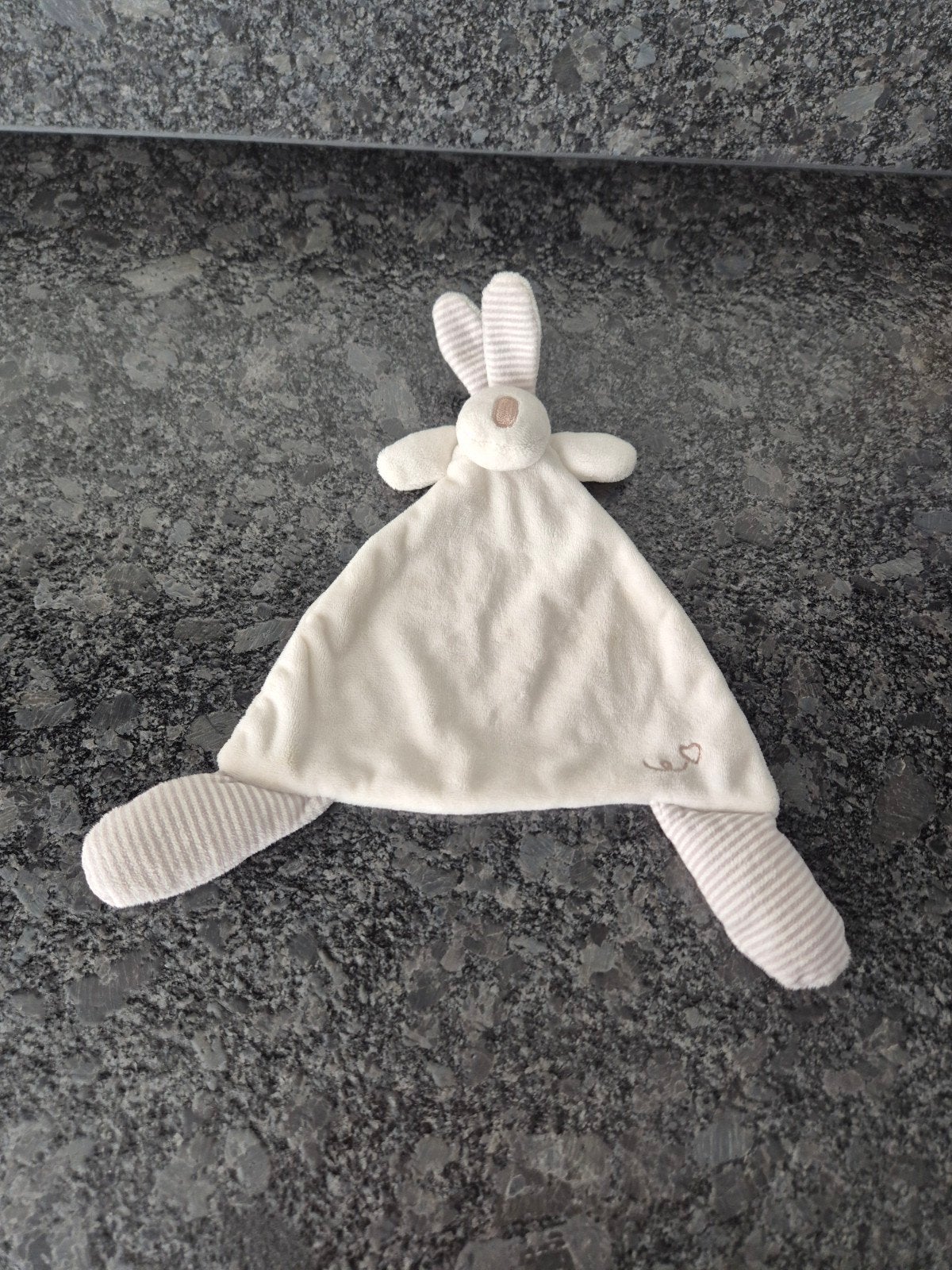 Kruidvat - Knuffeldoekje Konijn met knisperoren taupe, Kinderen en Baby's, Speelgoed | Knuffels en Pluche, Ophalen of Verzenden