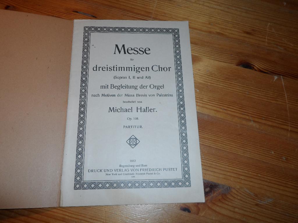 Michael haller, Gebruikt, Koor, Ophalen of Verzenden, Religie en Gospel