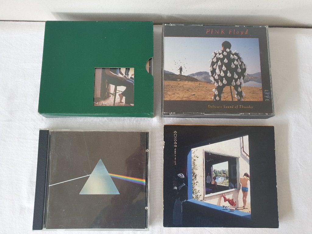 4 cd's Pink Floyd, Ophalen of Verzenden, Zo goed als nieuw, Progressive Rock, Inclusief boekje