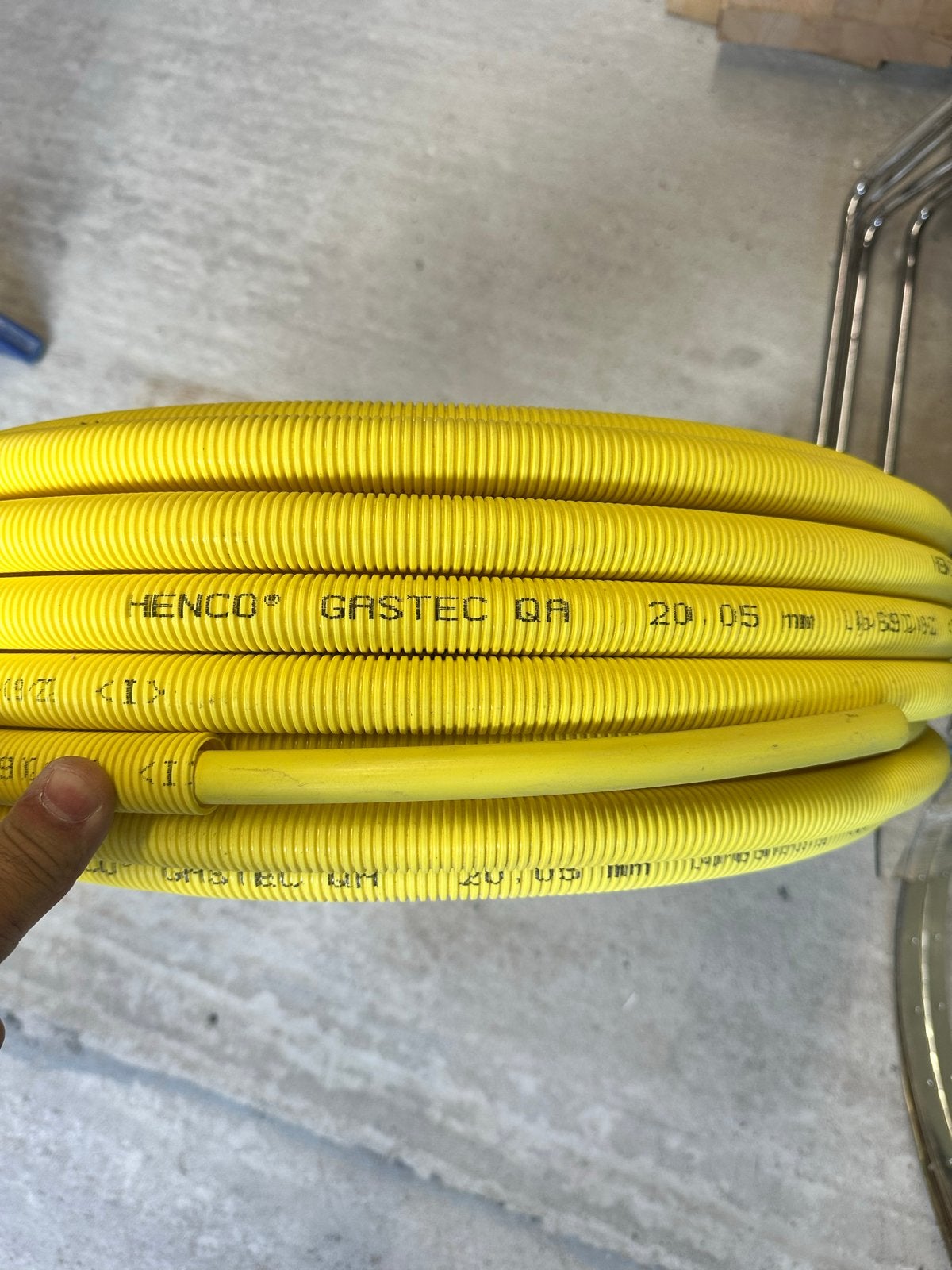 Henco Gasleiding met Mantel (20.5 mm) – Rol van ca. 25 meter, Overige materialen, 6 meter of meer, Overige typen, Nieuw