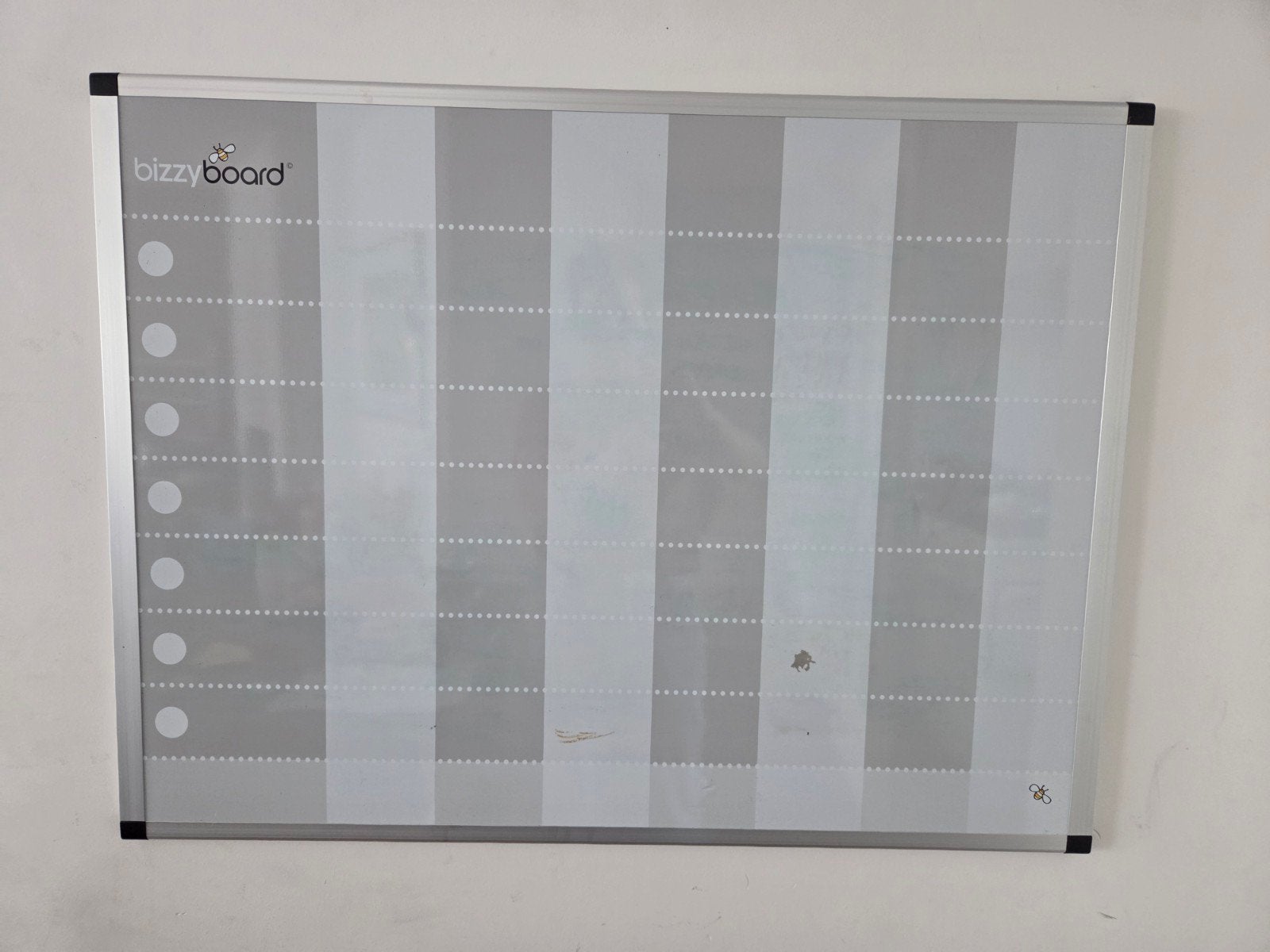 Bizzy Board planbord met uitgebreide set magneetjes, Ophalen, Zo goed als nieuw, Magneetbord
