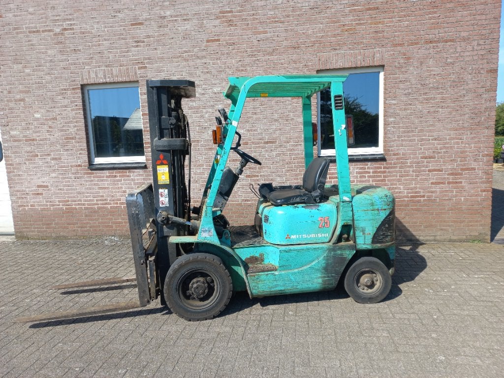 Heftruck 2.5 ton diesel mitsubishi, Ophalen, Gebruikt