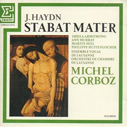 HAYDN Stabat mater CD CORBOZ ERATO, Ophalen of Verzenden, Classicisme, Gebruikt, Overige typen