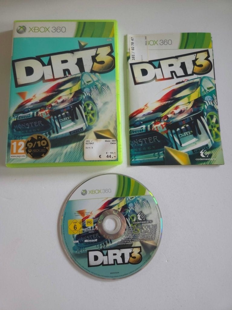 Xbox 360 - Dirt 3 - 11462, 1 speler, Racen en Vliegen, Ophalen of Verzenden, Zo goed als nieuw