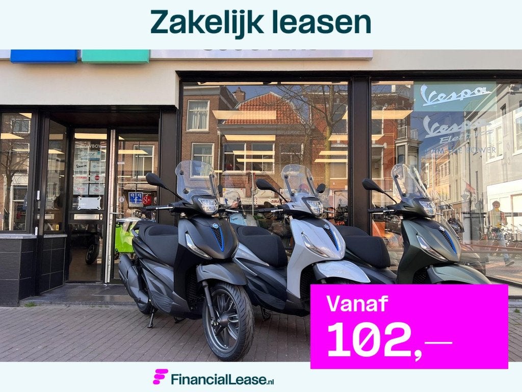Piaggio Beverly S 400 HPE 2026 EURO5+ 4 JAAR FABRIEKSGARANTI, Scooter, Bedrijf, 399 cc, 12 t/m 35 kW