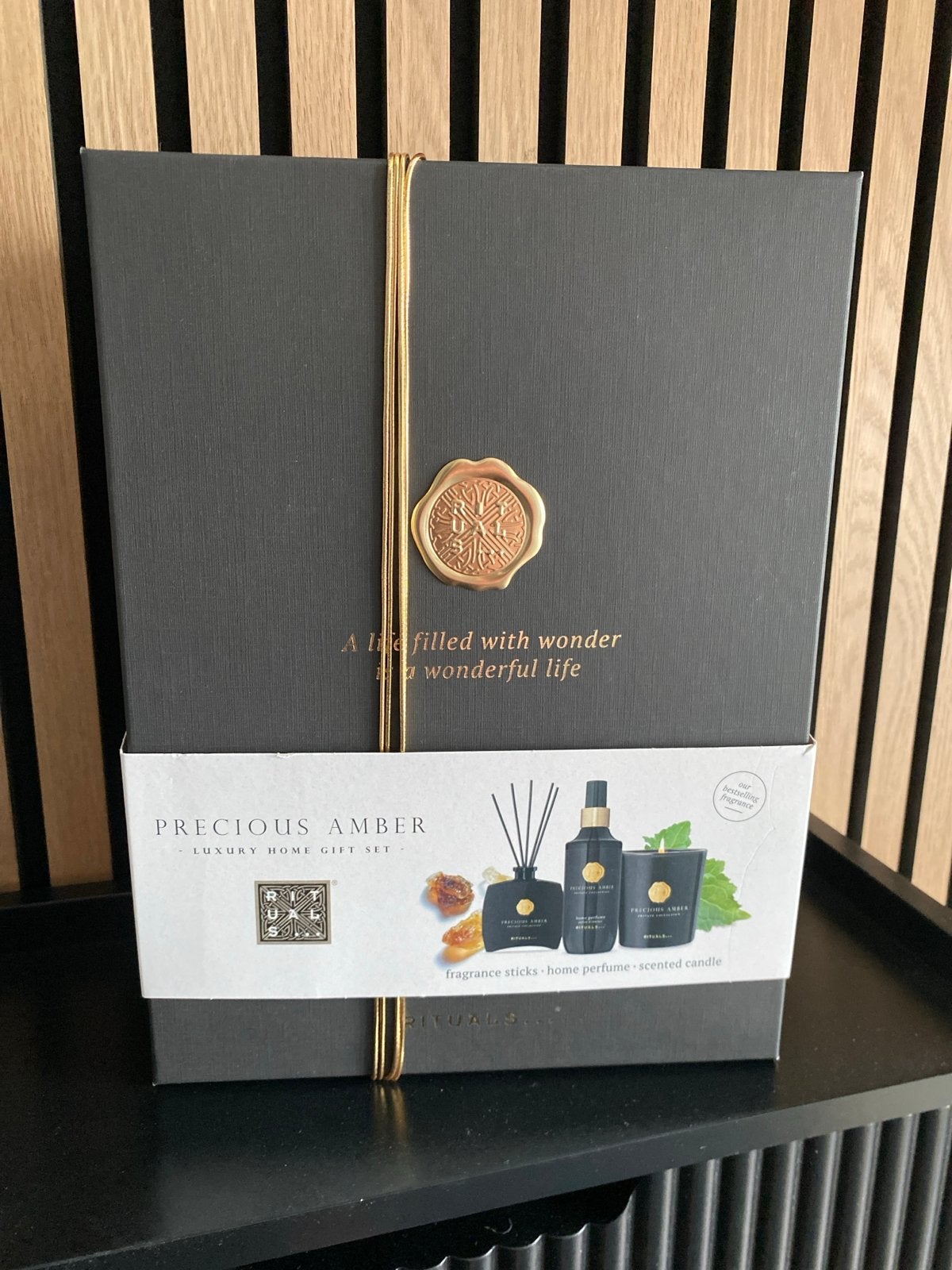 Rituals Precious Amber Luxe Home Gift Set, Ophalen, Zwart, Nieuw, Modern