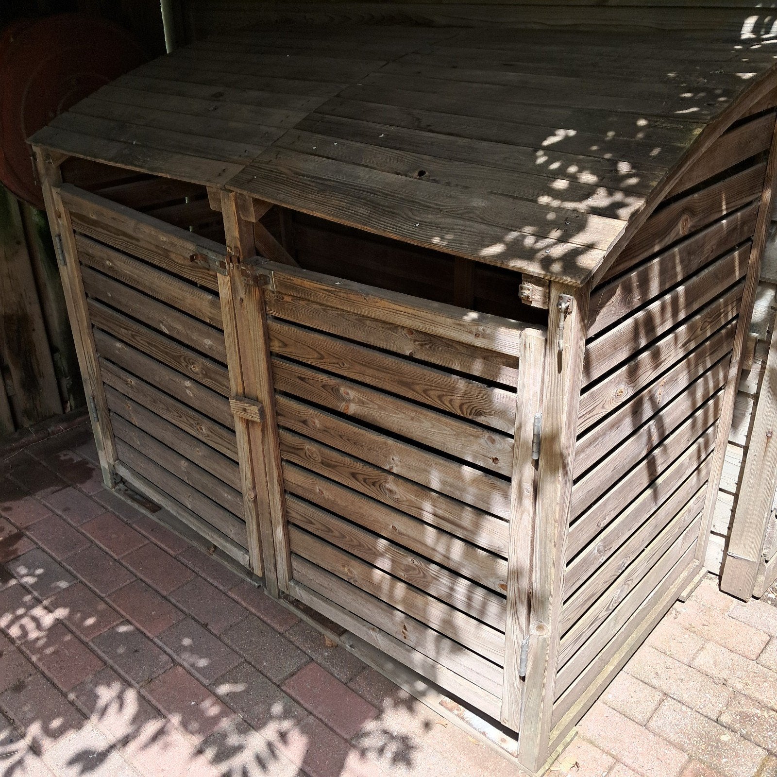 Container bak, Ophalen, 110 cm of meer, Minder dan 65 cm