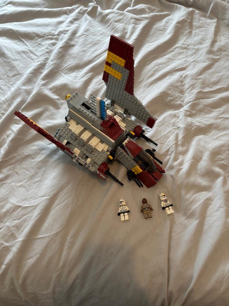 Lego Star Wars: Republic Attack Shuttle 8019, Gebruikt, Star Wars, Lego, Ophalen of Verzenden