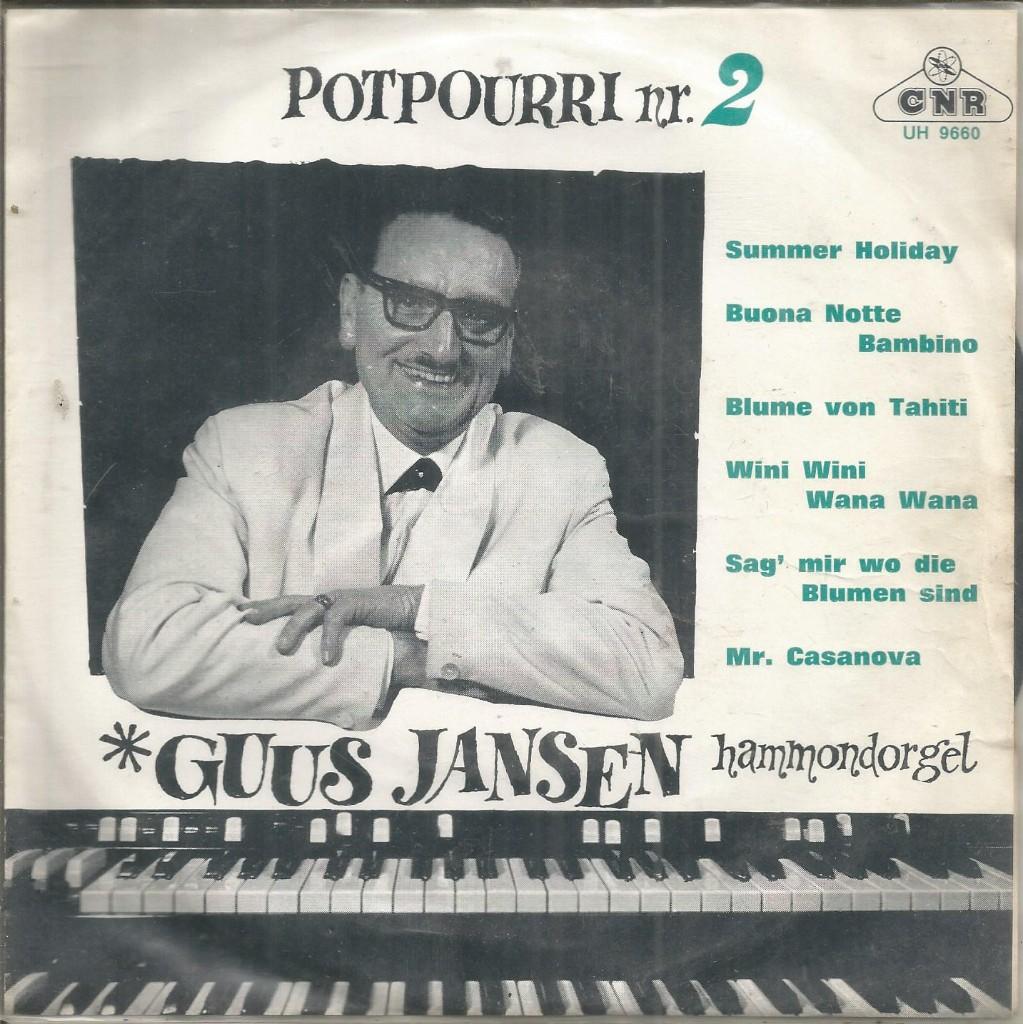 Guus Jansen – Potpourri Nr. 2 (1963), Fotohoes, Ophalen of Verzenden, Zo goed als nieuw, Pop
