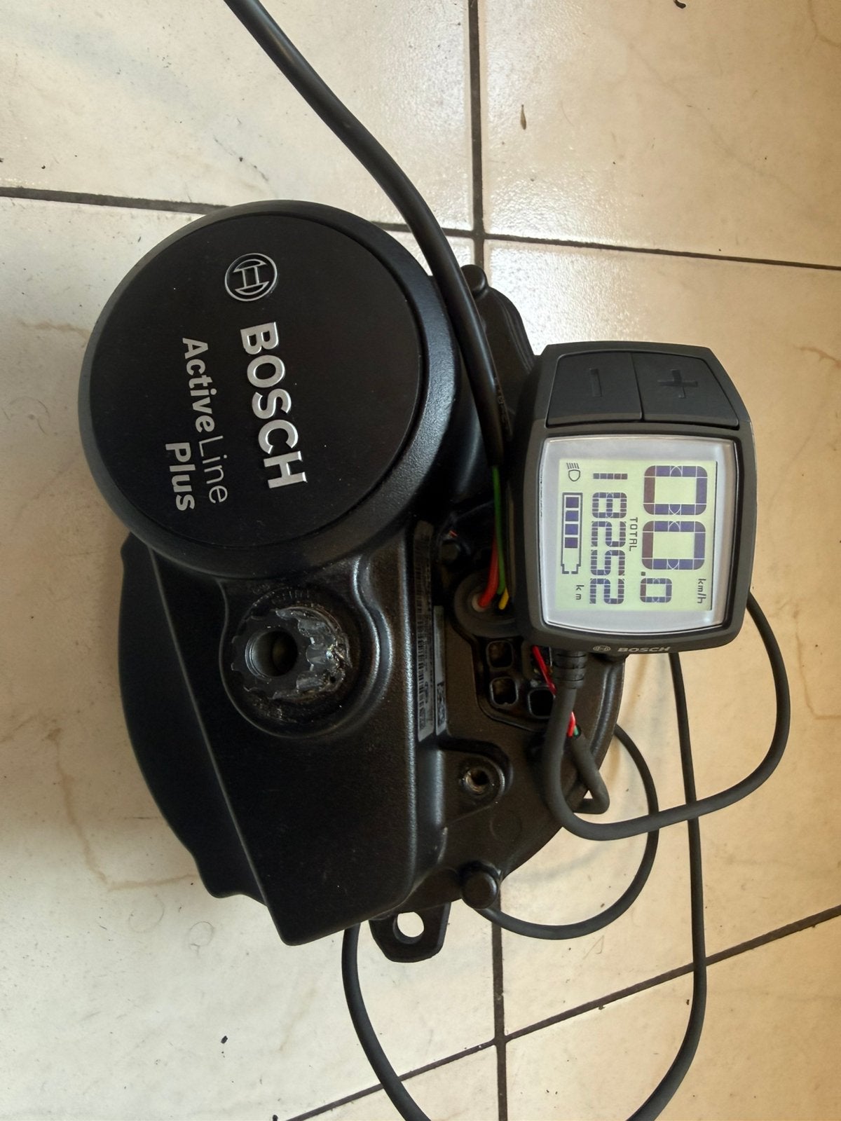 Bosch Active Line Plus Middenmotor TOTAAL 18.000km,, Gebruikt, Ophalen of Verzenden, /, /