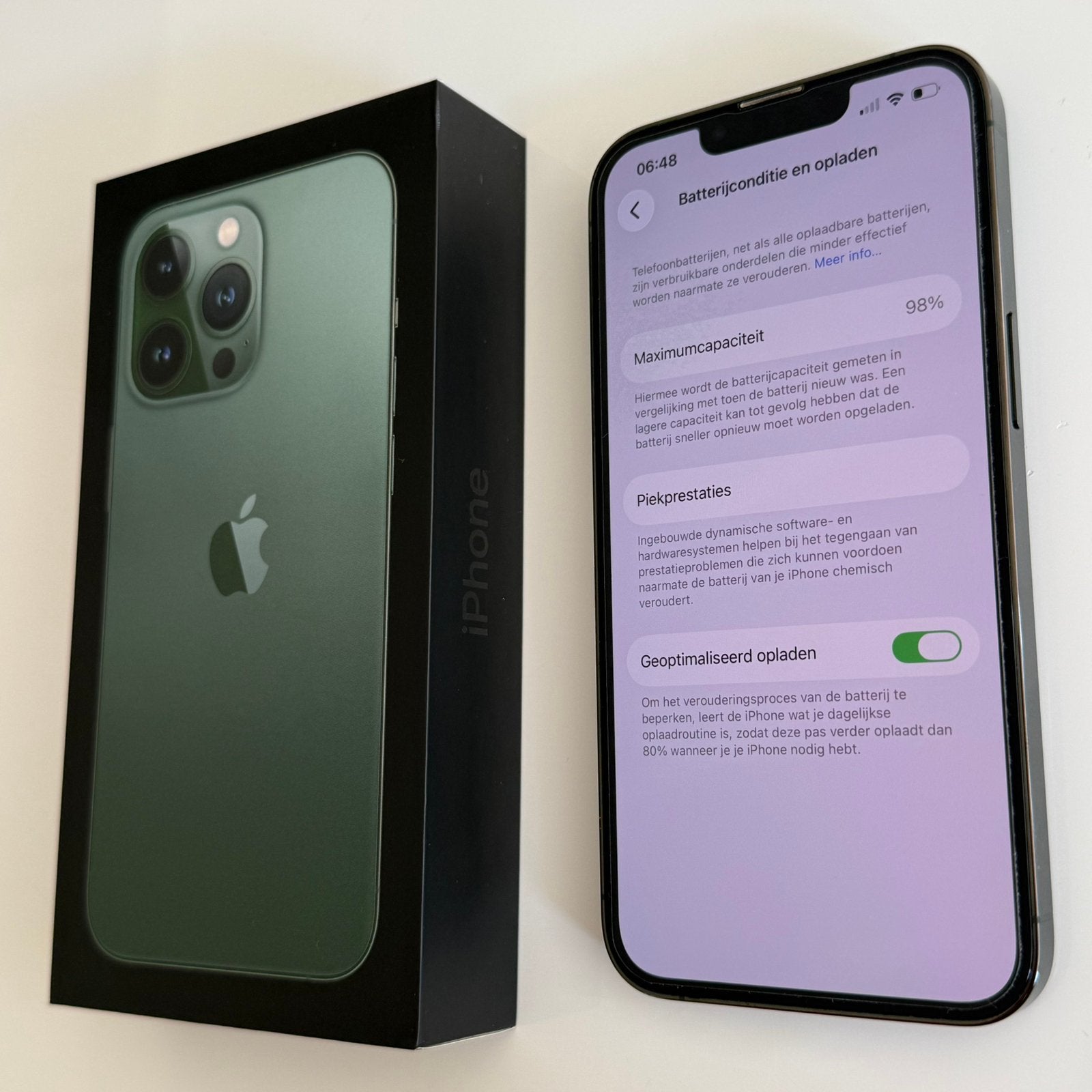 iPhone 13 Pro, 128 GB, Ophalen of Verzenden, Zo goed als nieuw, Zonder simlock