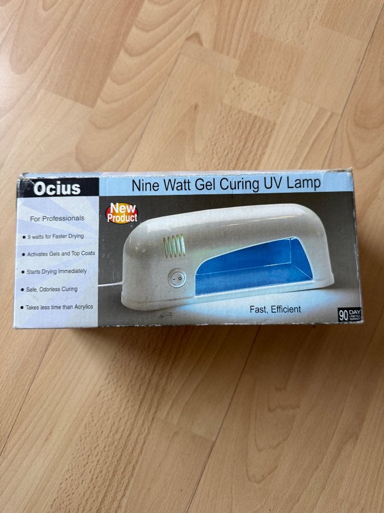 Ocius 9 Watt Gel Curing UV Lamp - Nieuw in doos, Ophalen of Verzenden, Gebruikt, Overige typen