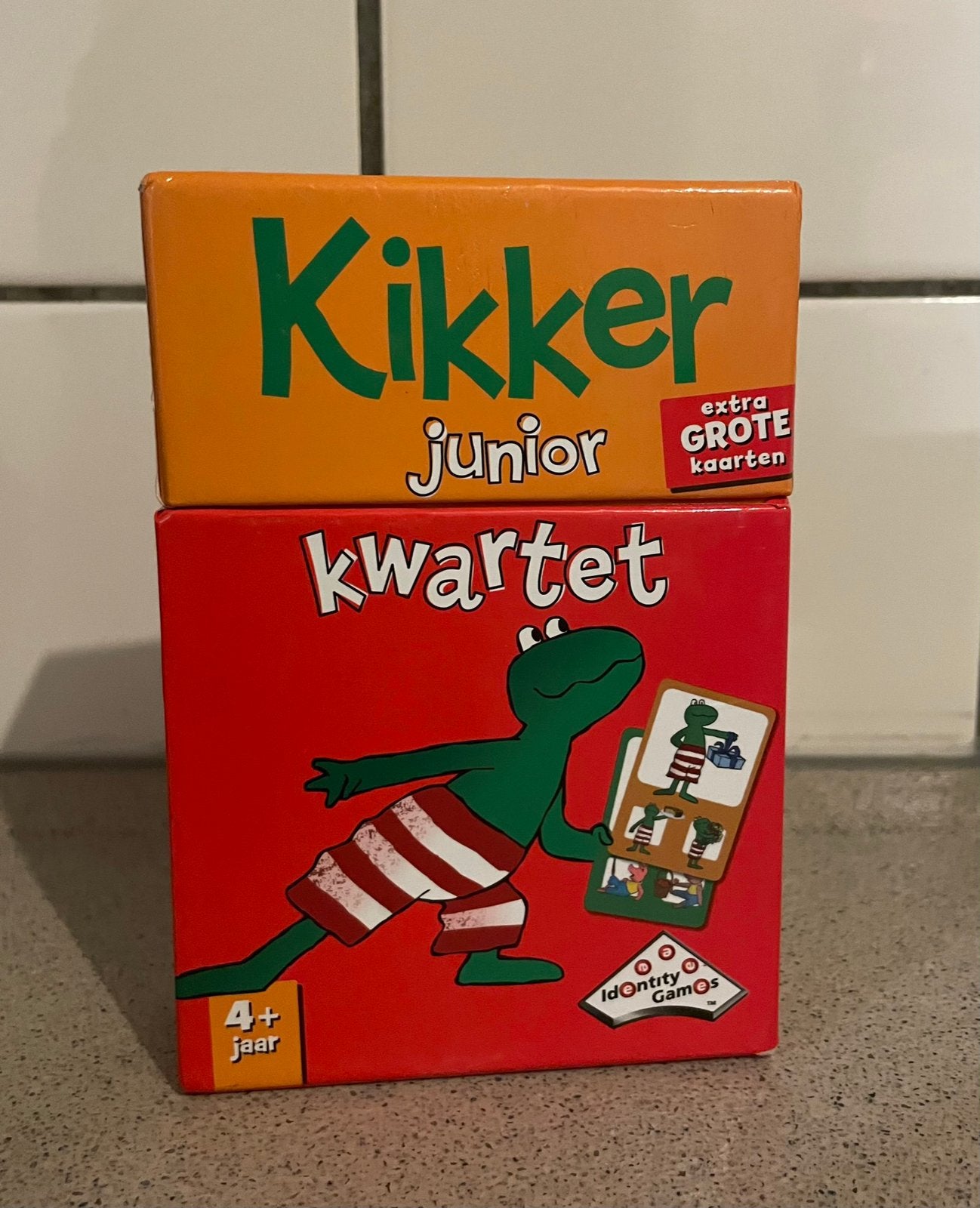 Kikker kwartet junior compleet! Max Velthuijs, Ophalen of Verzenden, Zo goed als nieuw, Kwartet(ten)