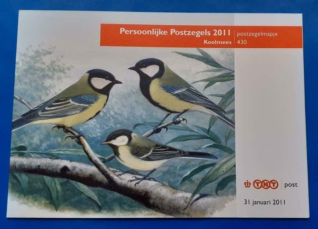 Postzegelmapje 430 - Persoonlijke Postzegels Koolmees - 2011, Postzegels en Munten, Postzegels | Nederland, Verzenden, Na 1940