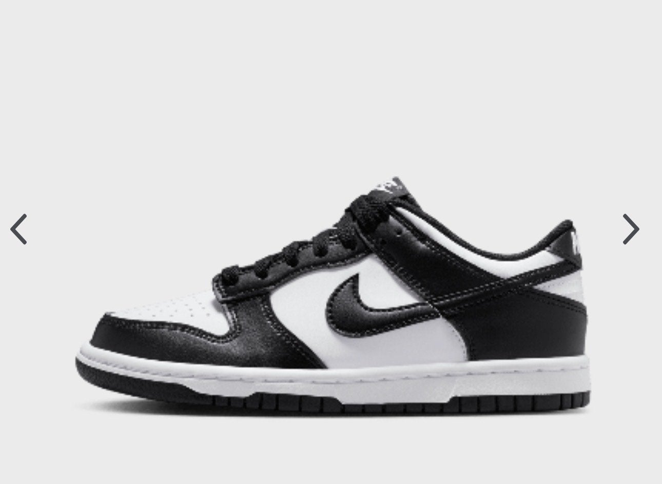 Nike Dunk Low Panda sneakers maat 38, Ophalen of Verzenden, Nieuw, Zwart, Sneakers of Gympen