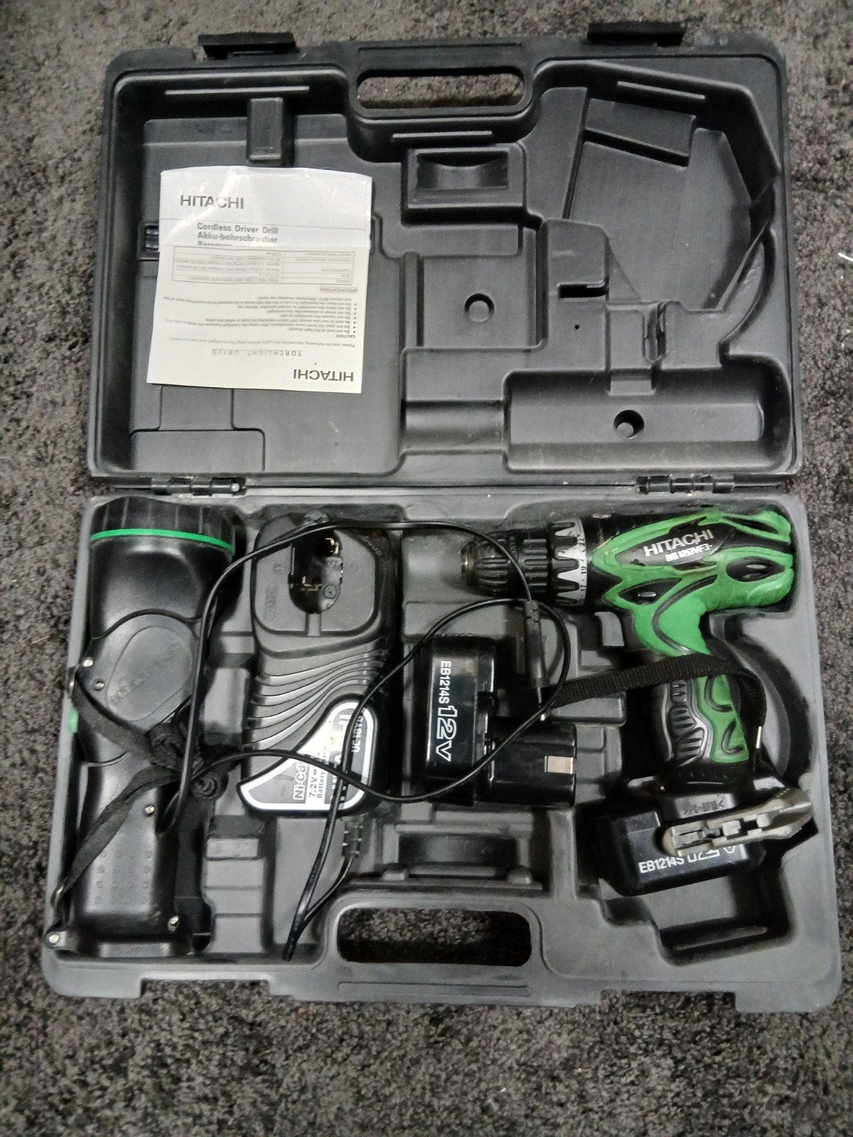 Te koop: Hitachi accu schroefmachine, Ophalen, Boor- en Schroefmachine