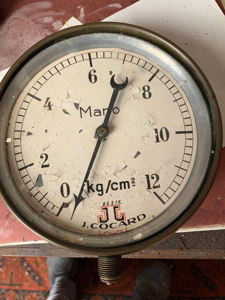 Antieke J. Cocard Manometer - Vintage Drukmeetinstrument, Verzenden