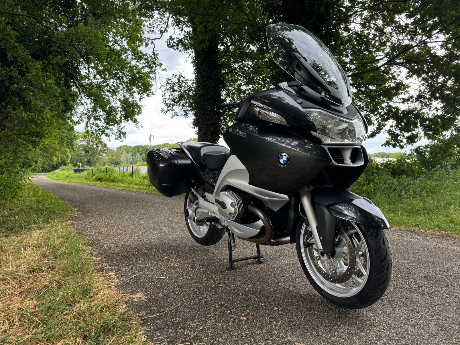 BMW R1200 RT 2005, Hyperpro, 2 cilinders, Cardan-aandrijving, Gebruikt, Particulier