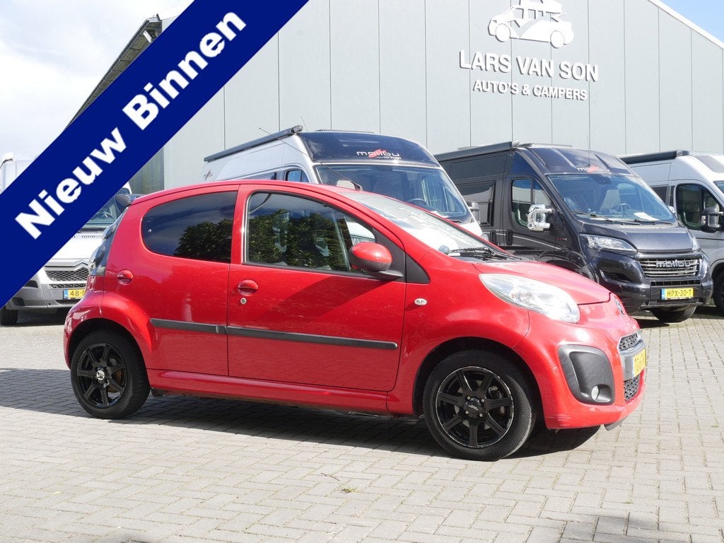 Citroën C1 1.0 First Edition, Airco, 5-Deurs (bj 2012), Auto's, Voorwielaandrijving, Stof, Gebruikt, 4 stoelen
