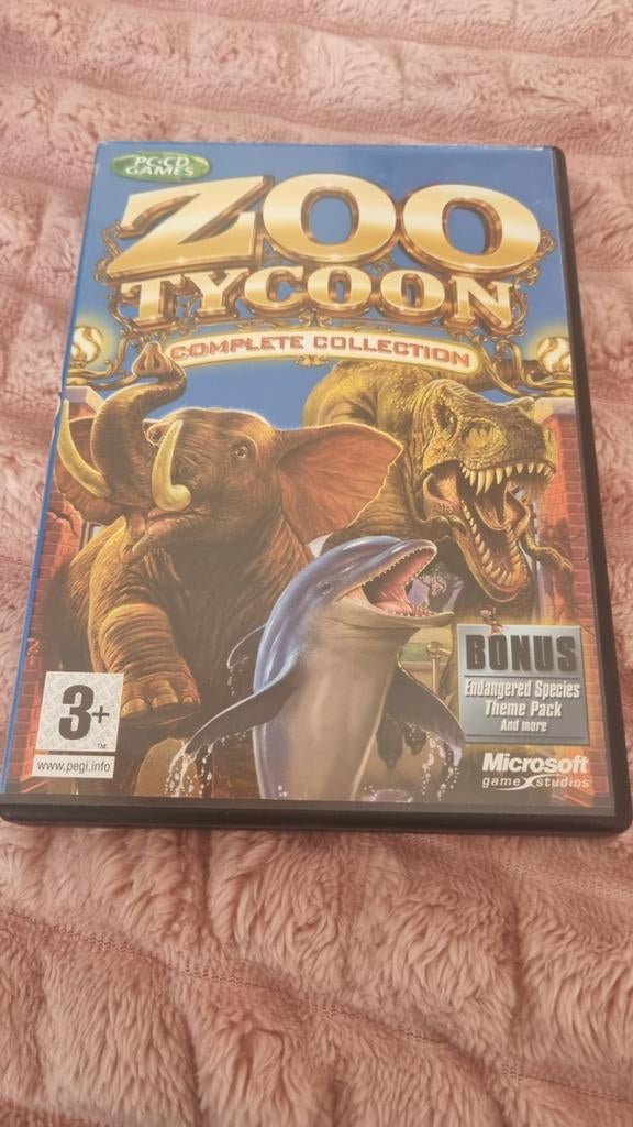 Zoo Tycoon Complete Collection PC Game, Spelcomputers en Games, Games | Pc, Verzenden, 1 speler, Zo goed als nieuw, Vanaf 3 jaar