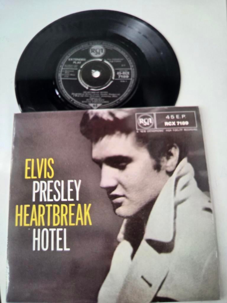 Elvis Presley - Heartbreak Hotel EP, Ophalen of Verzenden