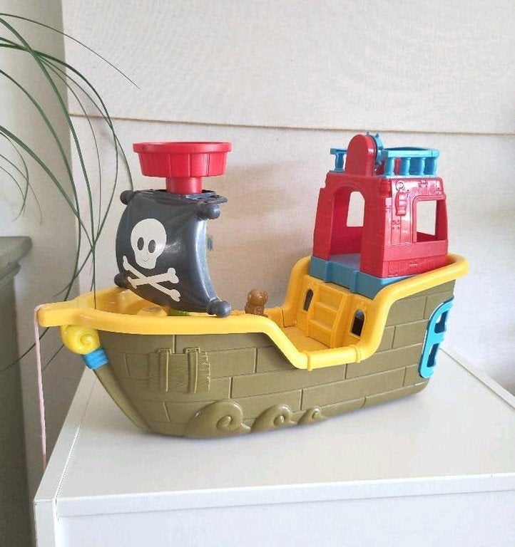 Speelgoed piratenboot, Ophalen of Verzenden, Gebruikt