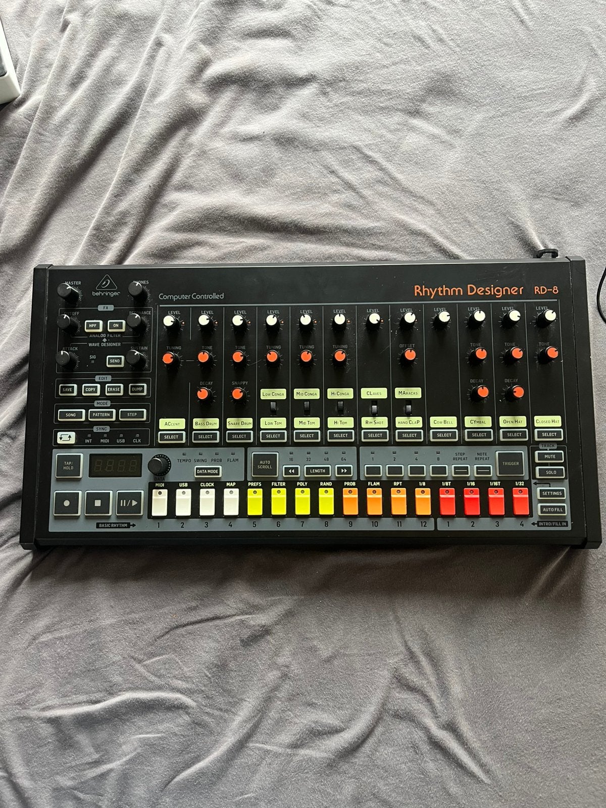 Behringer RD8 Rythm Designer - Drumcomputer, Muziek en Instrumenten, Ophalen of Verzenden, Zo goed als nieuw, Roland