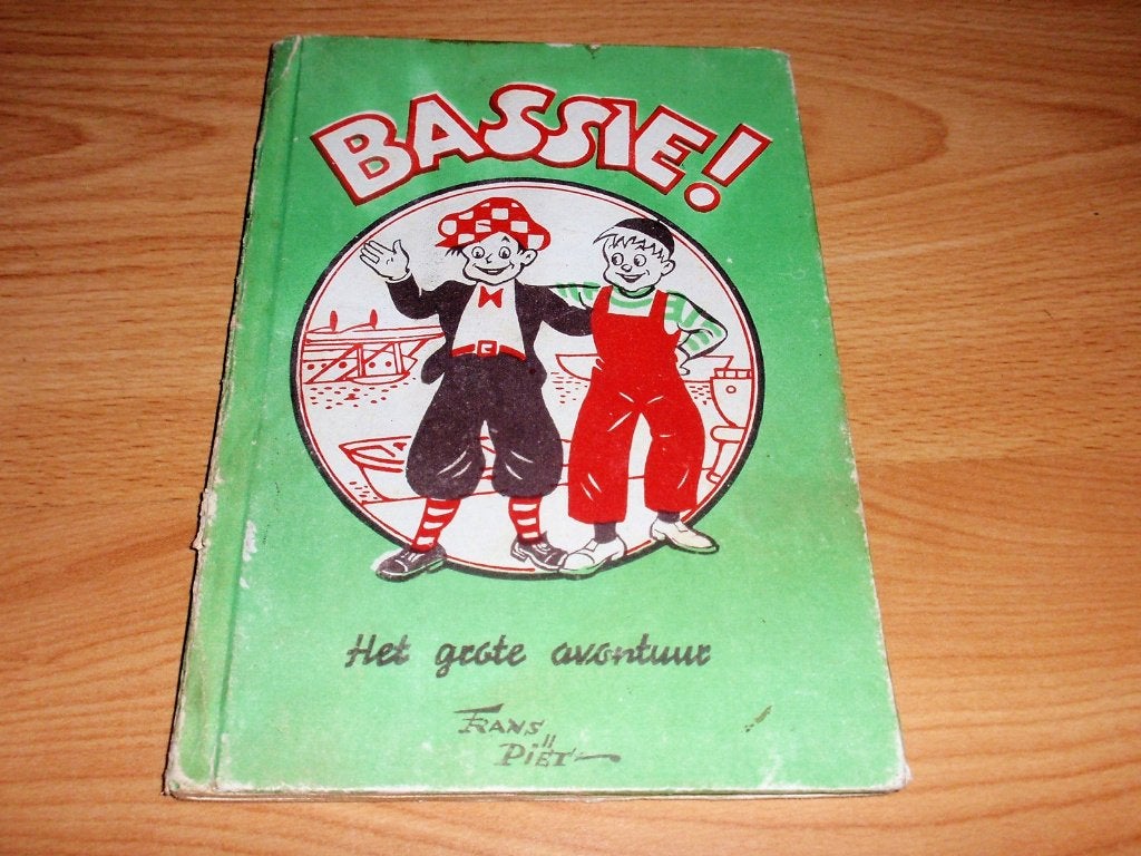 Bassie, deel 2 - het grote avontuur, Frans Piët., Boeken, Stripboeken, Eén stripboek, Ophalen of Verzenden, Gelezen