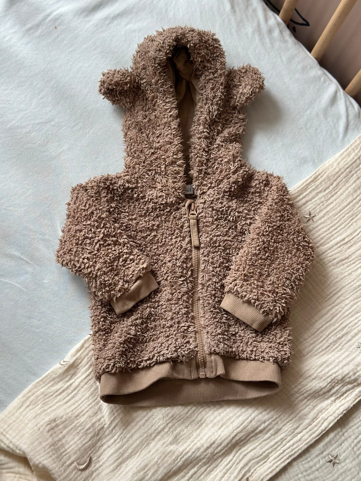 Babylook Teddy Jasje Maat 50/56, Ophalen of Verzenden, Zo goed als nieuw, Jongetje of Meisje, Jasje