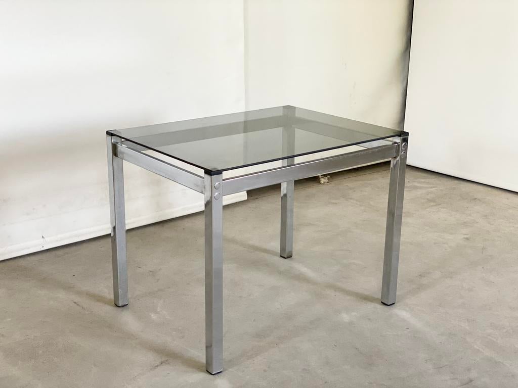 Vintage chroom sidetable, Ophalen of Verzenden