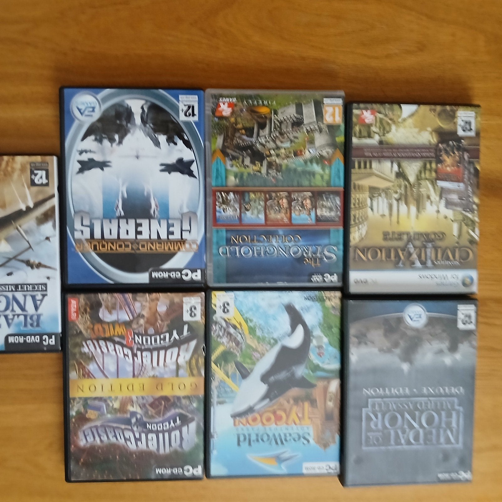 PC Games Collectie: Strategie, Simulatie & Actie, Spelcomputers en Games, Games | Pc, Online, Gebruikt, 1 speler, Ophalen of Verzenden