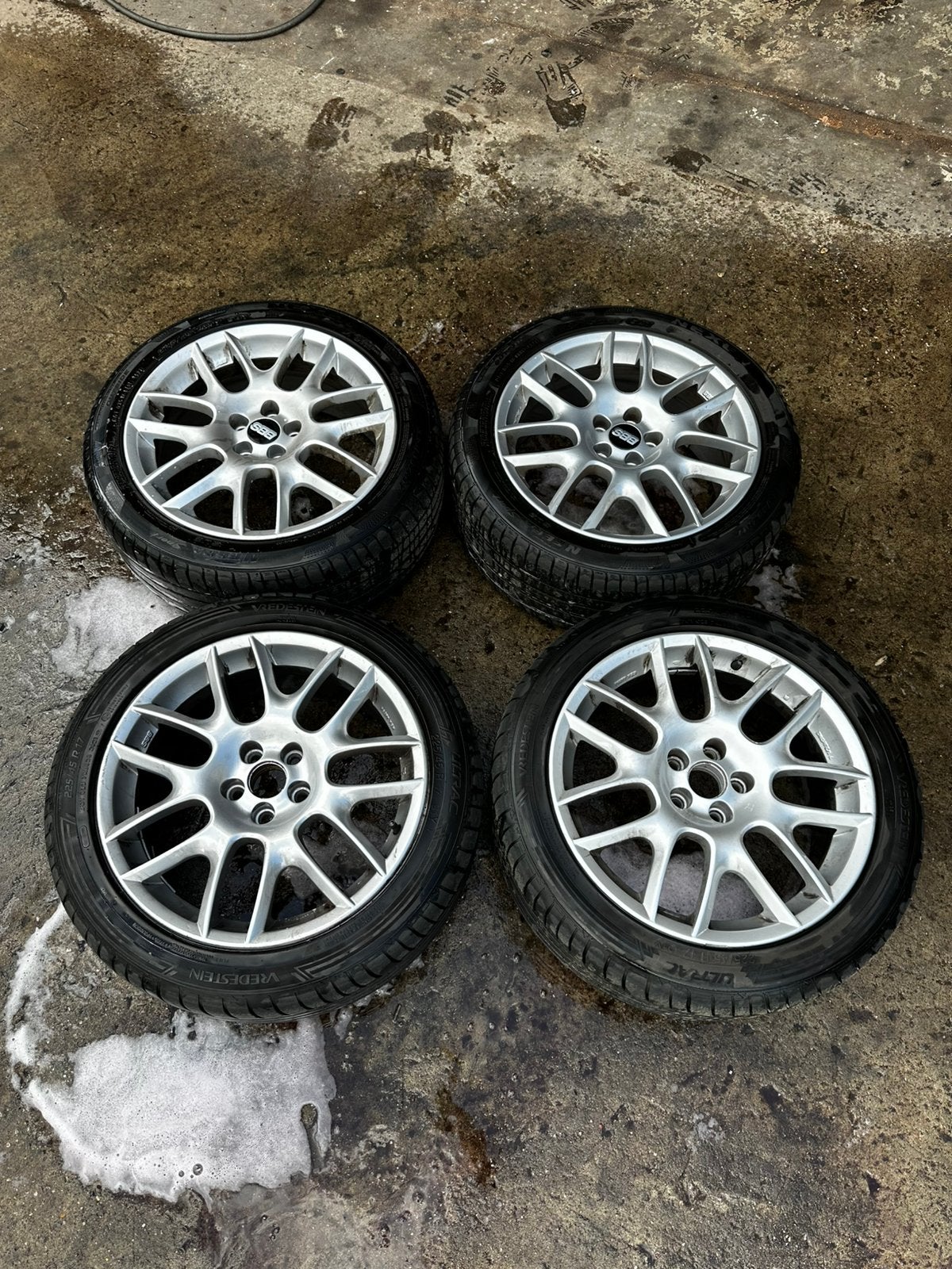 Bbs cv003 5x100, Ophalen, Banden en Velgen, 17 inch, Personenwagen
