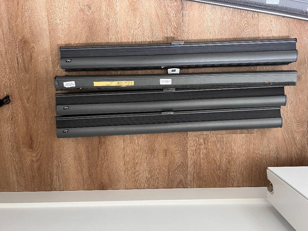 Vier stuks luxaflex duette B74,5cm - H160, Ophalen, Zo goed als nieuw, Grijs