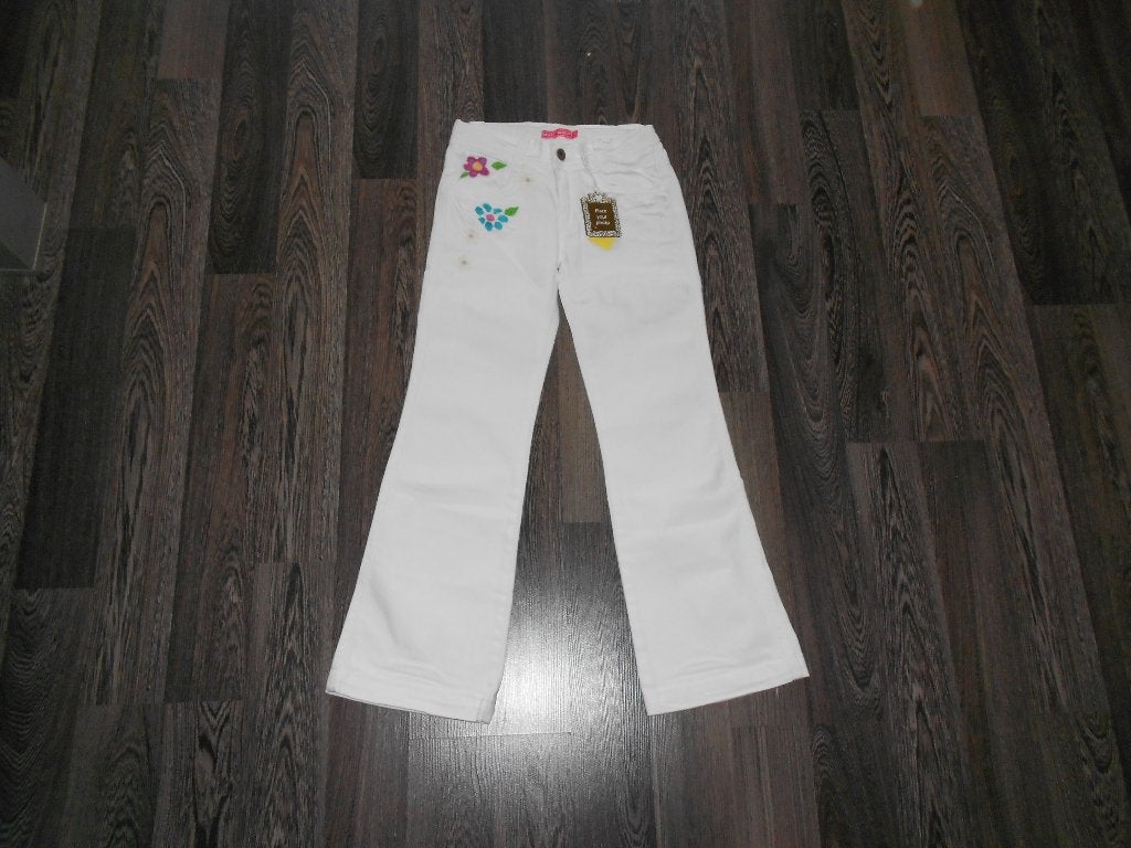 te gekke witte meisjesbroek ( maat 140 ) MUY MALO, Ophalen of Verzenden, Nieuw, Meisje, Broek