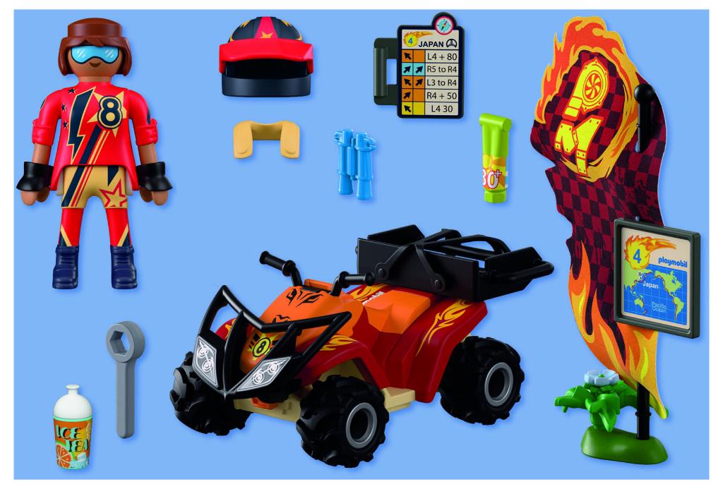 PLAYMOBIL 72064 OffRoad Quad 34 delig, Ophalen of Verzenden, Nieuw
