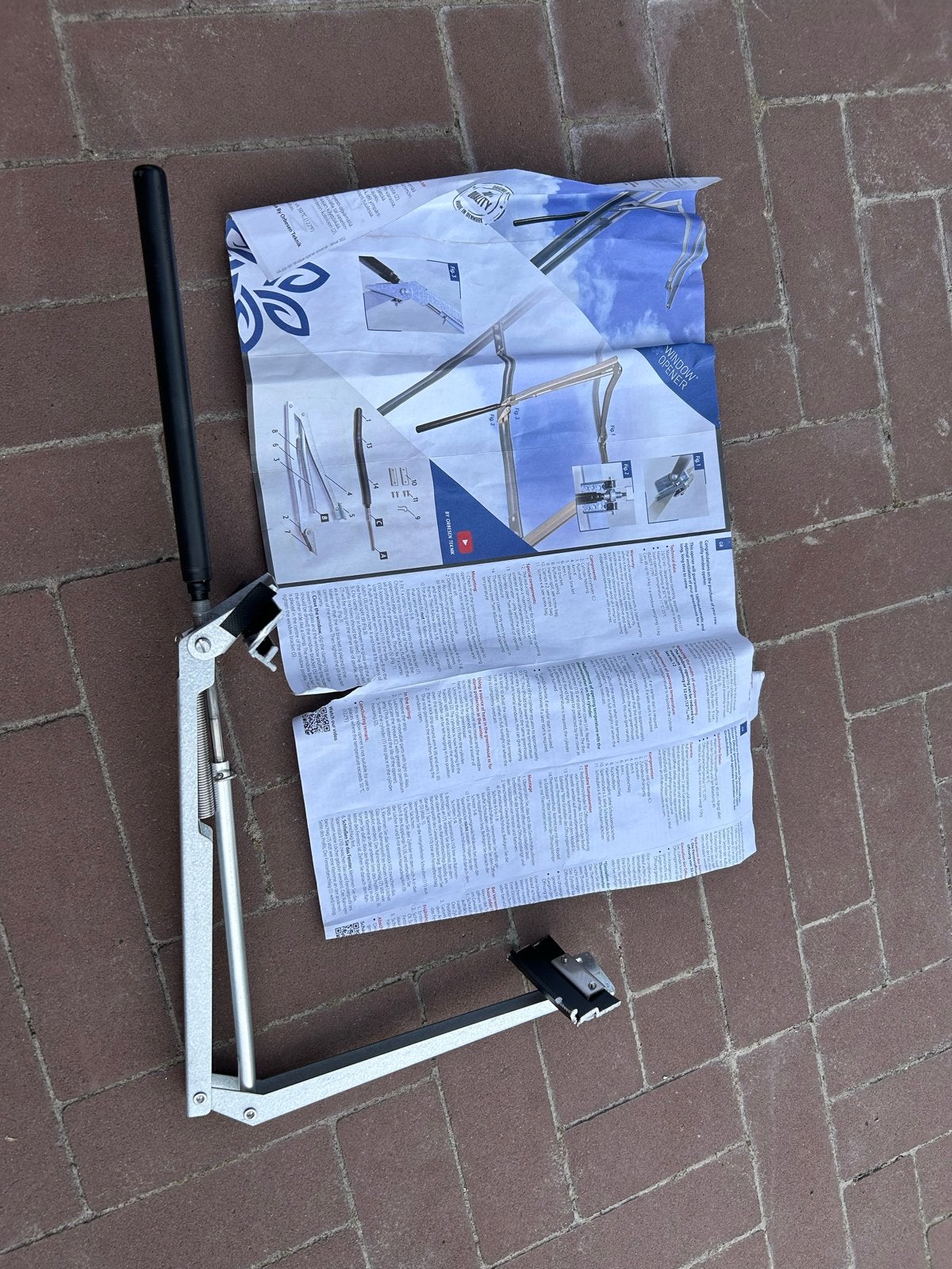 Automatische raamopener voor dakraam kas, Ophalen, Nieuw, Overige typen, Minder dan 80 cm