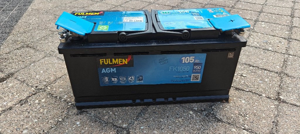 Fulmen AGM huishoudaccu FK1050 105ah met BMS en IBS., Ophalen, Zo goed als nieuw