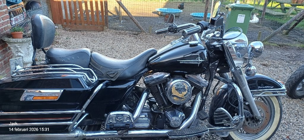 Harley-Davidson Roadking Oldtimer met zijspan optie, 2 cilinders, 1340 cc, Gebruikt, Particulier