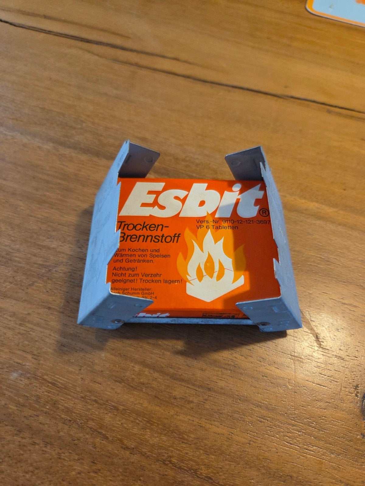 Esbit brander met brandstof - Ongebruikt, Ophalen of Verzenden, Nieuw