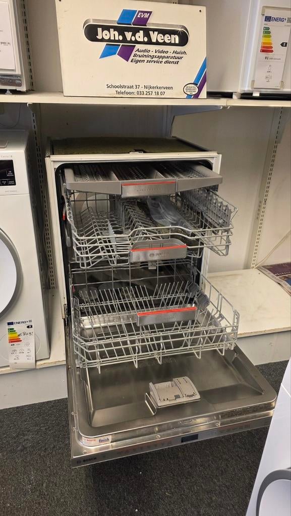 Bosch volledig geïntegreerde vaatwasser SMV68TX03N/65, Ophalen, 60 cm of meer, Energieklasse A of zuiniger, Zo goed als nieuw