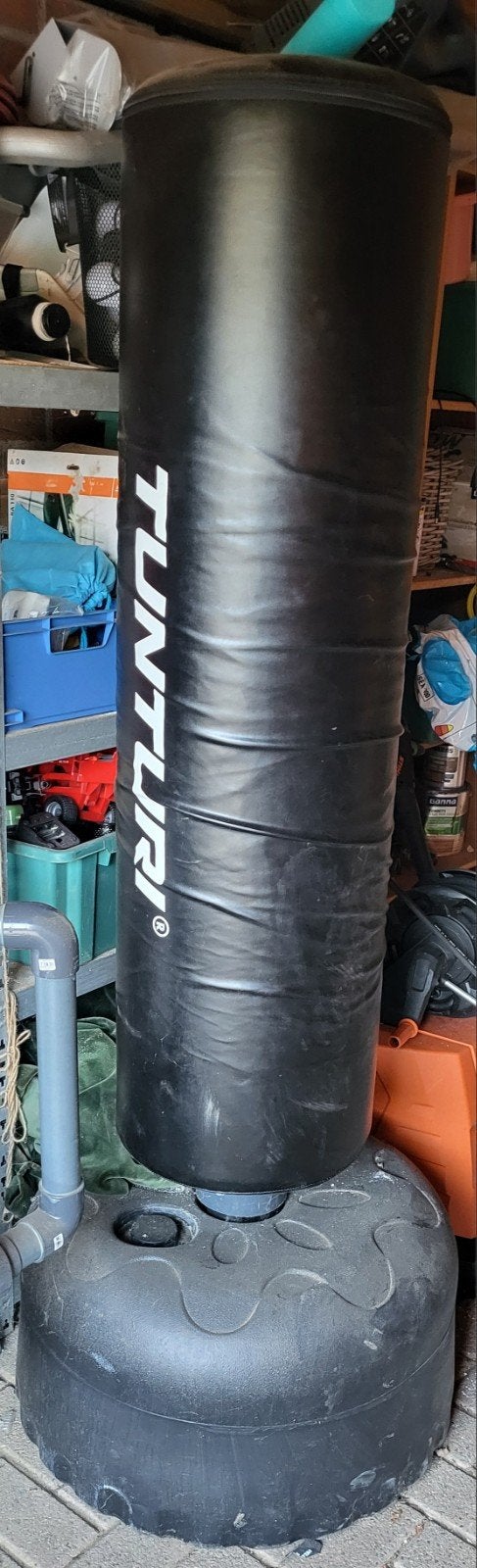 Tunturi staande bokszak - Zo goed als nieuw, Sport en Fitness, Ophalen, Zo goed als nieuw, Bokszak