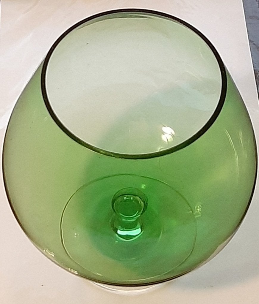 🍷Vintage: 3 Mond geblazen cognacglazen️🏷️Vanaf €5,- p/s, Ophalen of Verzenden, Gebruikt, Overige typen