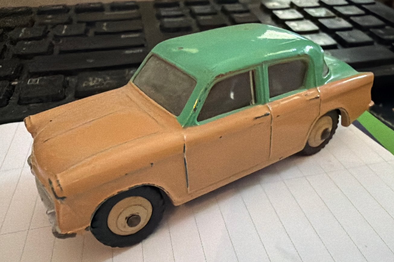 Dinky Toys Sunbeam Rapier Tweekleurig - Zeer Goede Staat, Gebruikt, Auto, Dinky Toys, Ophalen of Verzenden