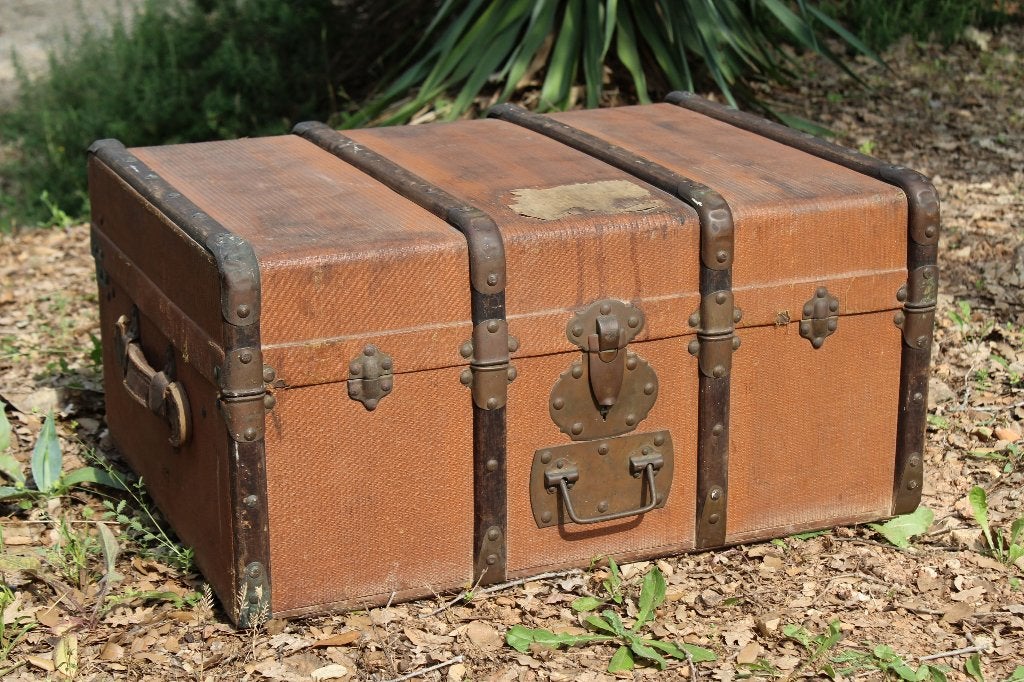 Brocante - Robuuste Franse kist!, Huis en Inrichting, Woonaccessoires | Kisten, Ophalen, Gebruikt, 50 tot 100 cm, Overige materialen
