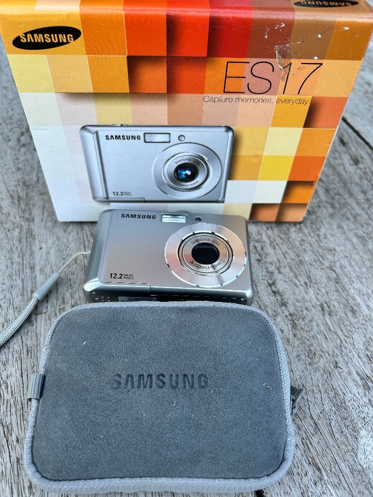 Samsung ES17 Digitale Camera 12,2 MP, Audio, Tv en Foto, Fotocamera's Digitaal, 12 megapixels, Beeldstabilisatie, Ophalen of Verzenden