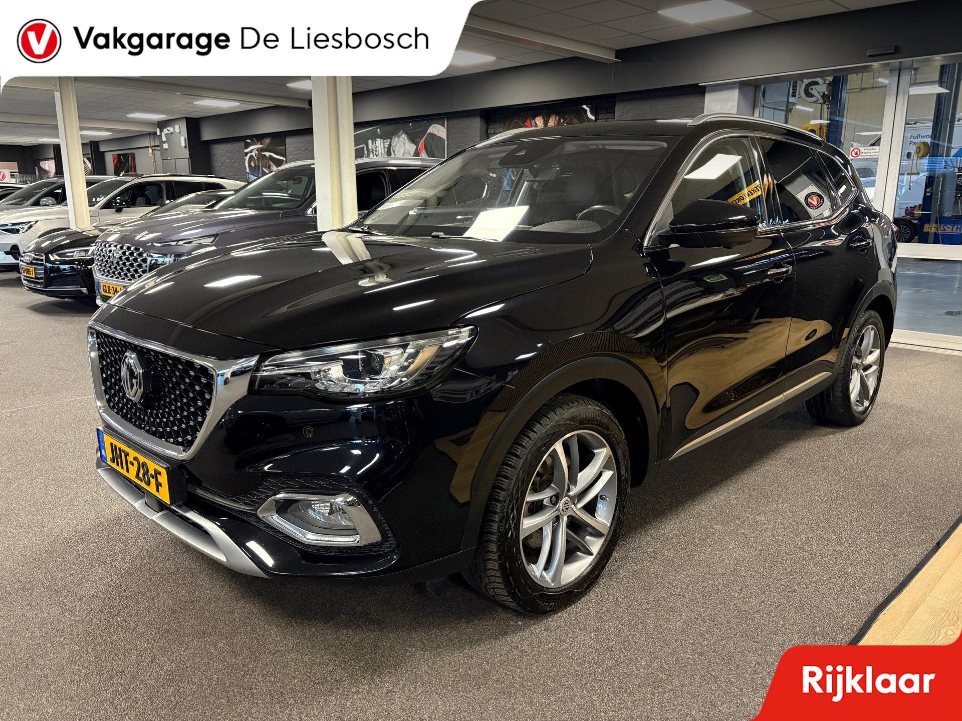MG EHS 1.5 TGDI Luxury PHEV / automaat / 360camera / Leder/, 12 maanden, Gebruikt, 4 cilinders, Zwart