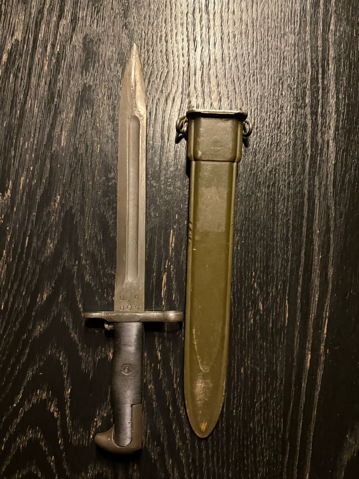 Bajonet, Ophalen