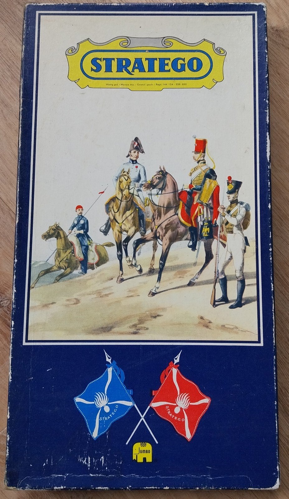Stratego Bordspel - Klassieke Editie, Een of twee spelers, Ophalen of Verzenden, Gebruikt, Jumbo