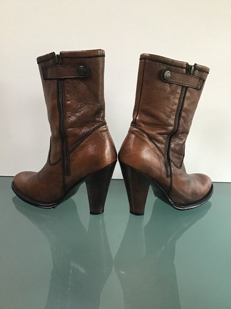 Sendra 38 bruine laarzen | Boho | Gratis verzenden, Sendra, Bruin, Verzenden, Lage of Enkellaarzen